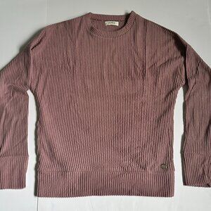 Jones NY Waffle Top with Crew Neck, Size S, NWOT